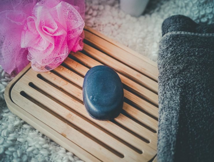 test de la barre exfoliante pour corps Nelly Devuyst