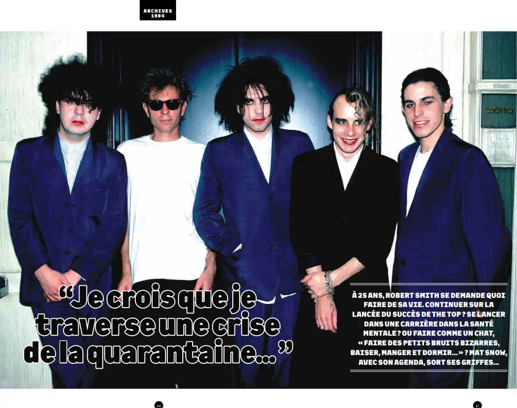 The Cure par The Cure : le livre qui raconte quarante ans d'histoire à travers le regard de la presse britannique